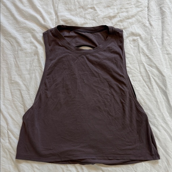 lululemon athletica Tops - Lululemon soft tank crop top. Aubergine